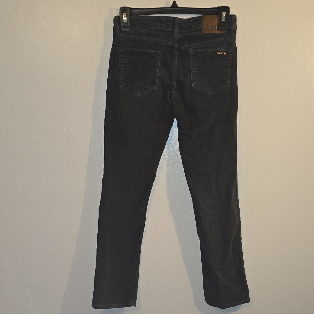 Volcom Kids Charcoal Formal Trousers LOT-M - Picture 3 of 5